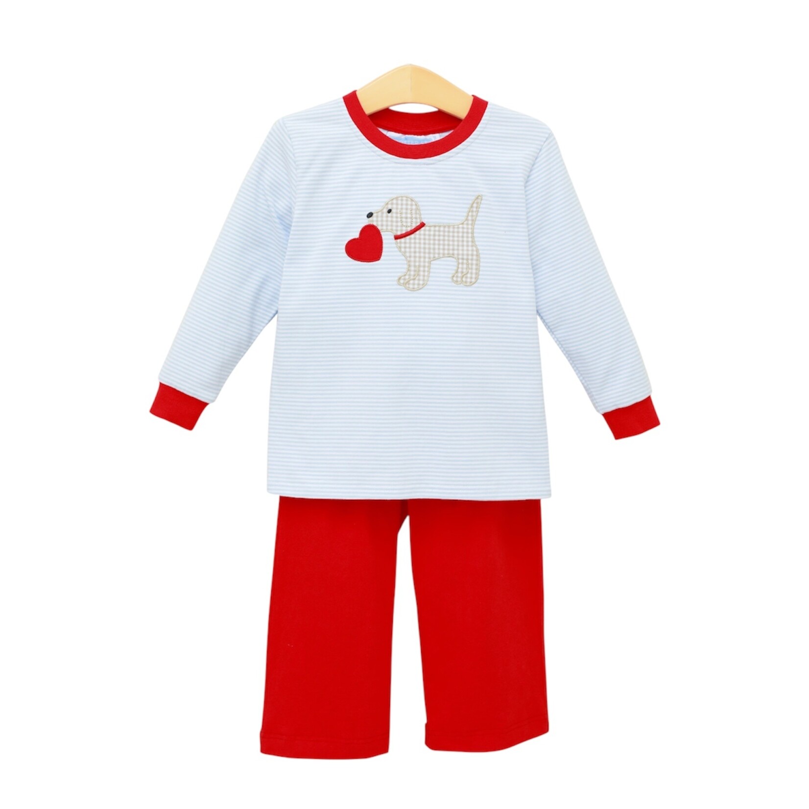 Trotter Street Kids Puppy Love Pant Set