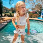 Sweet P Baby Little Fireworks Flutter Bikini