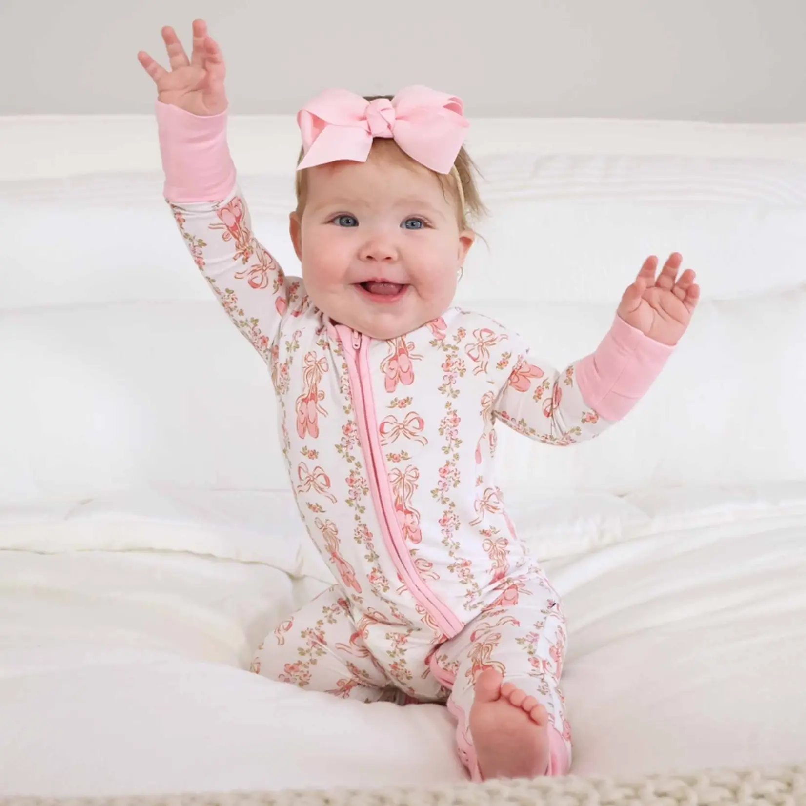 Caden Lane Ballet Blossoms Romper