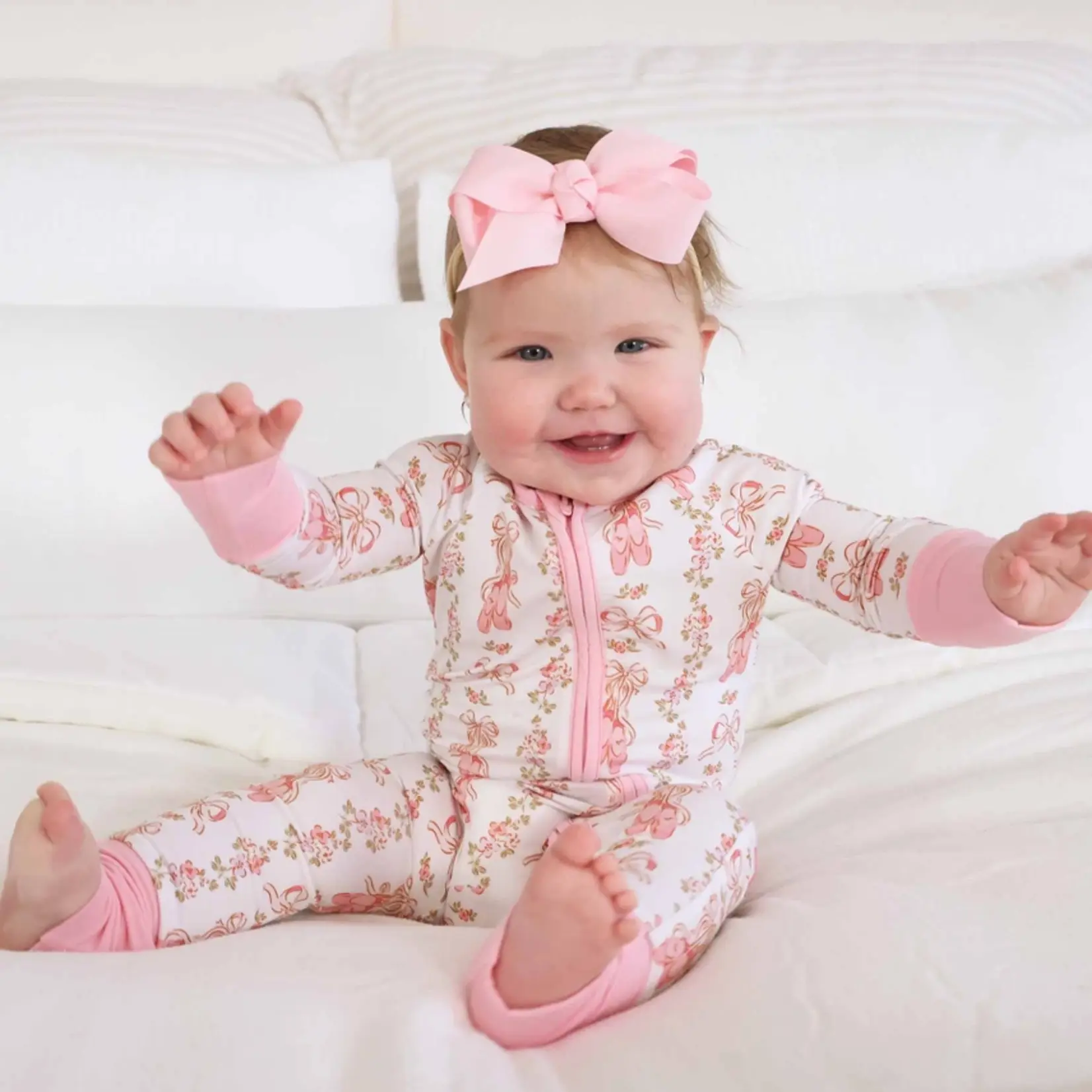 Caden Lane Ballet Blossoms Romper