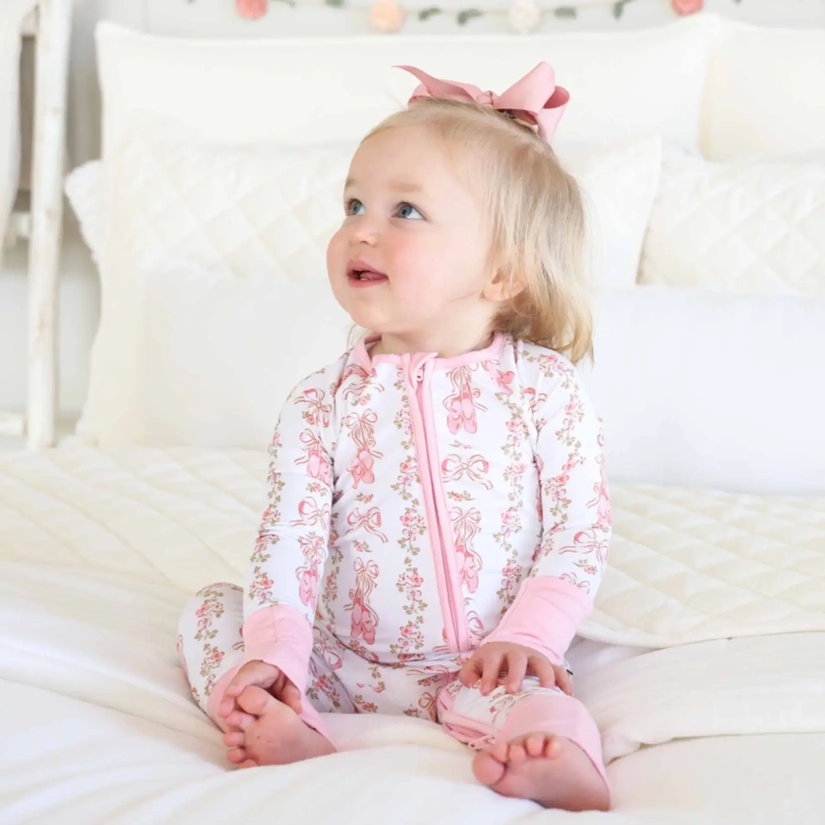 Caden Lane Ballet Blossoms Romper