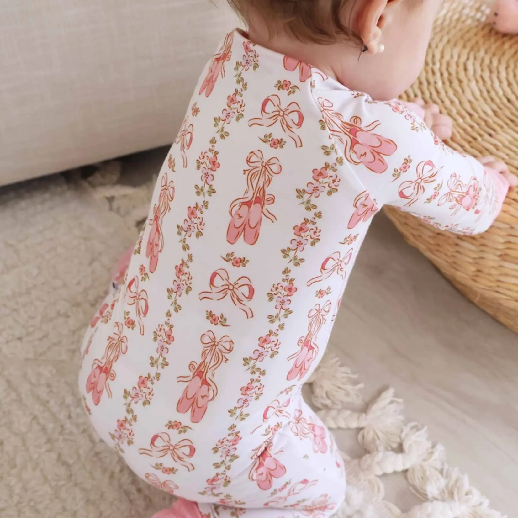 Caden Lane Ballet Blossoms Romper
