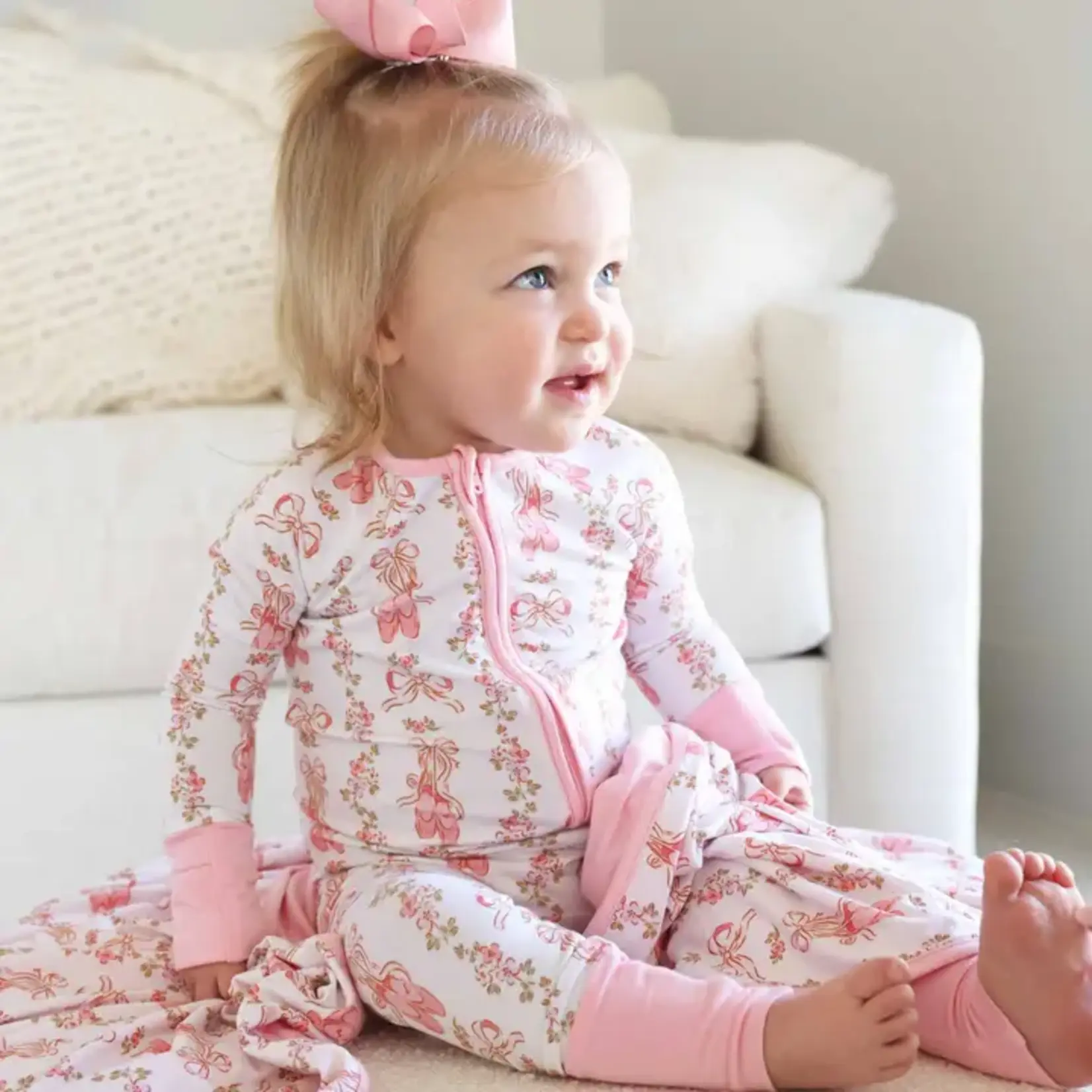 Caden Lane Ballet Blossoms Romper