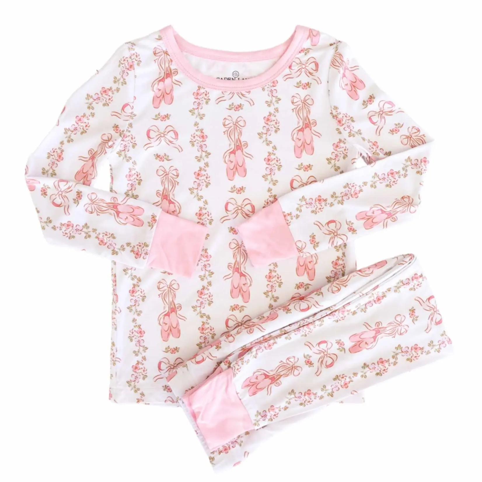 Caden Lane Ballet Blossoms PJ Set