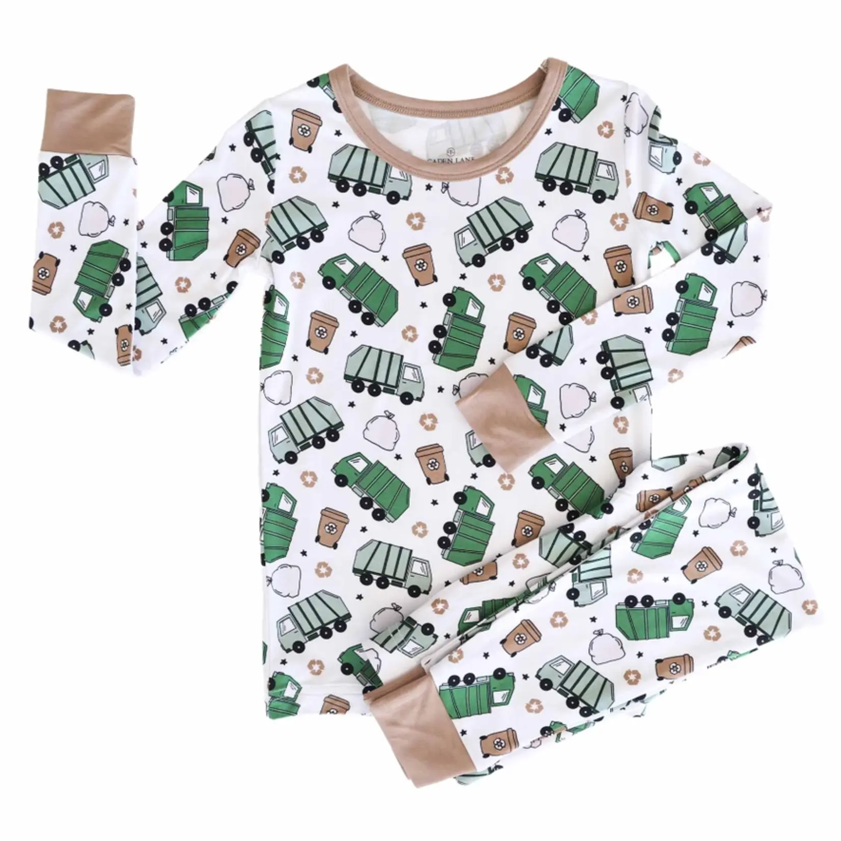 Caden Lane Clean Up Crew PJ Set