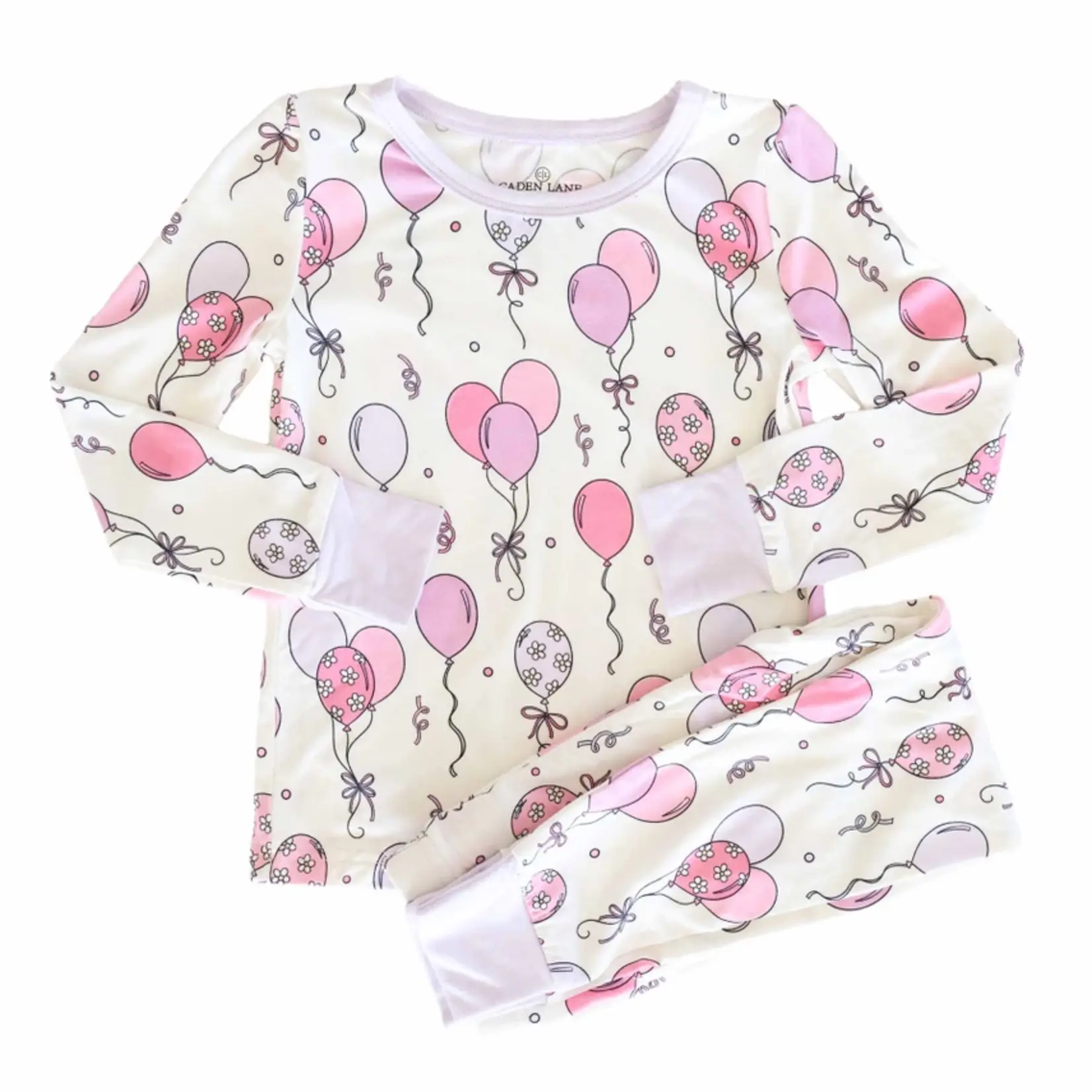 Caden Lane Party Time Pink PJ Set