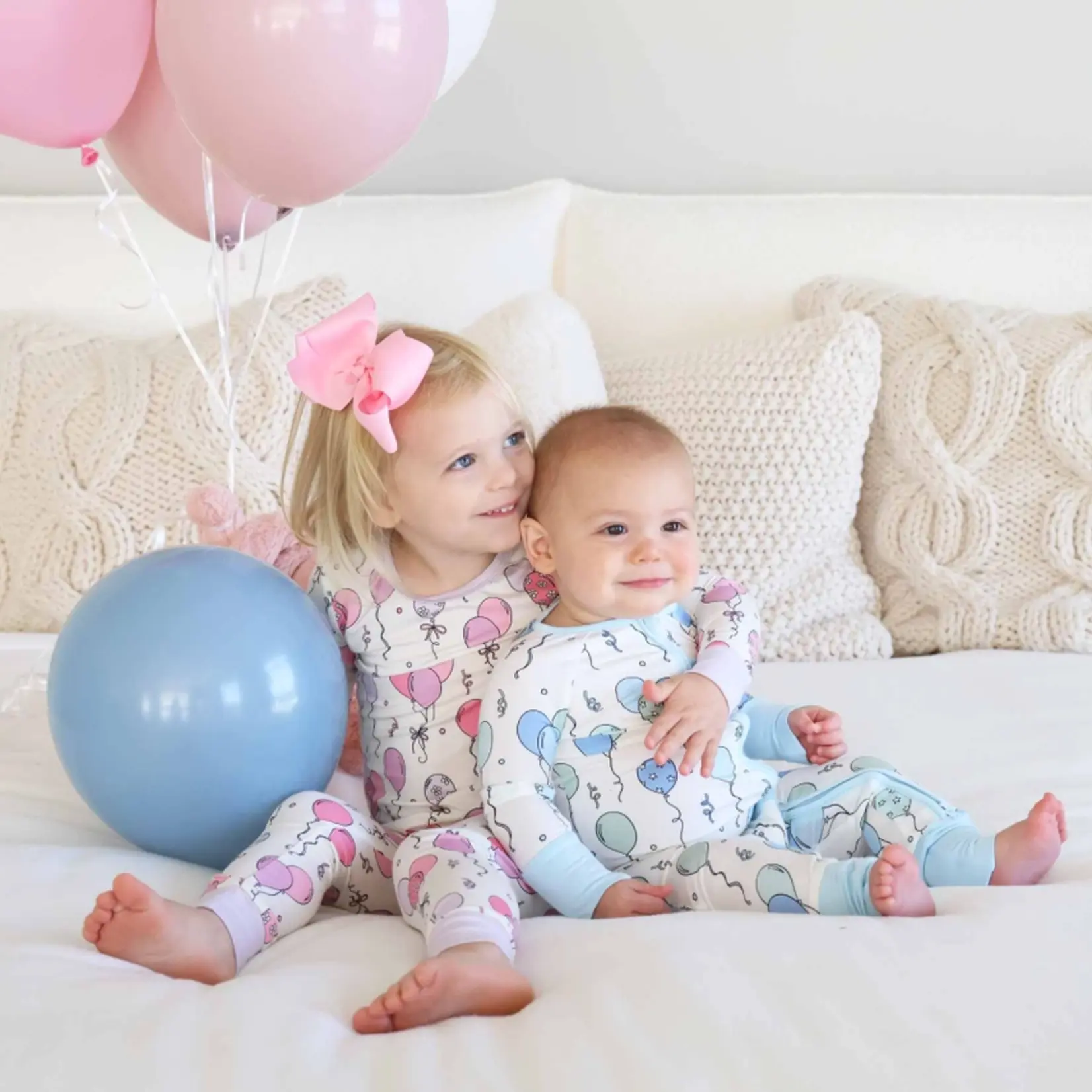 Caden Lane Party Time Pink PJ Set