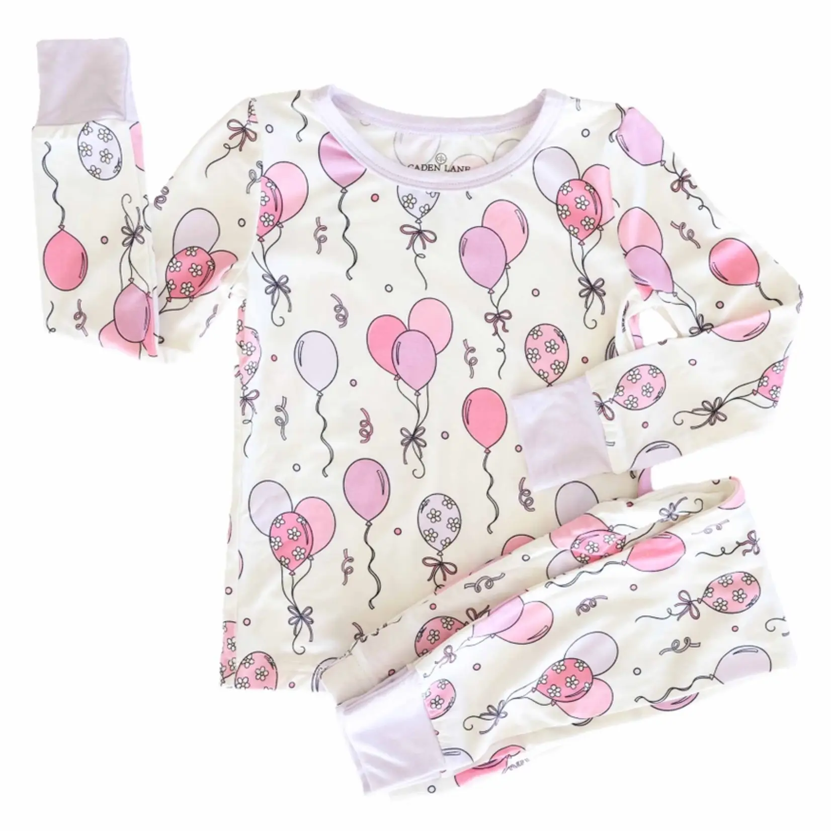 Caden Lane Party Time Pink PJ Set