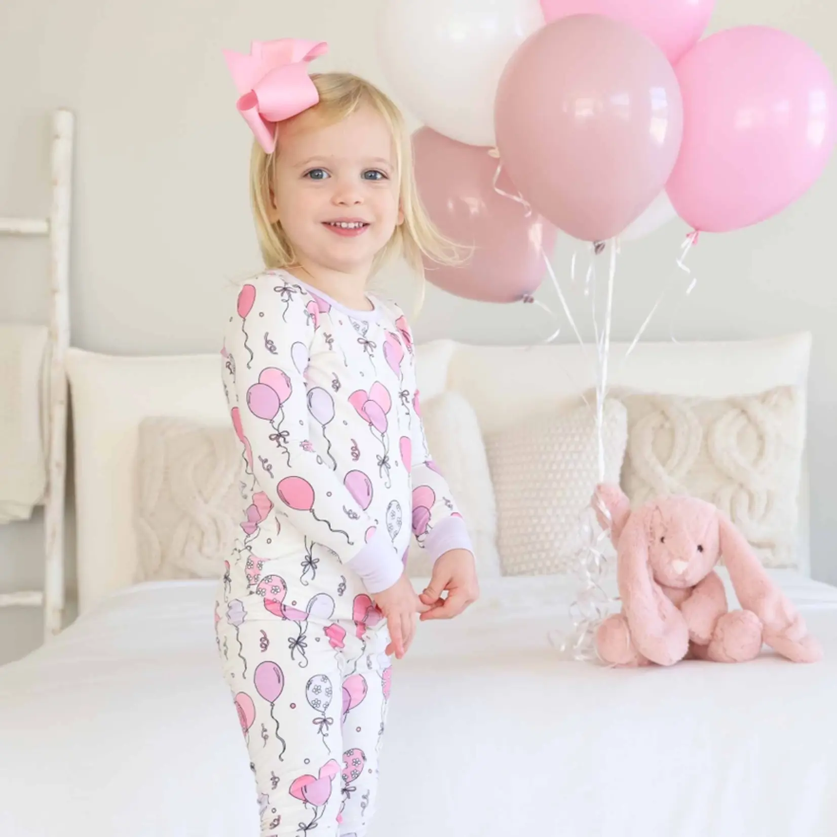 Caden Lane Party Time Pink PJ Set