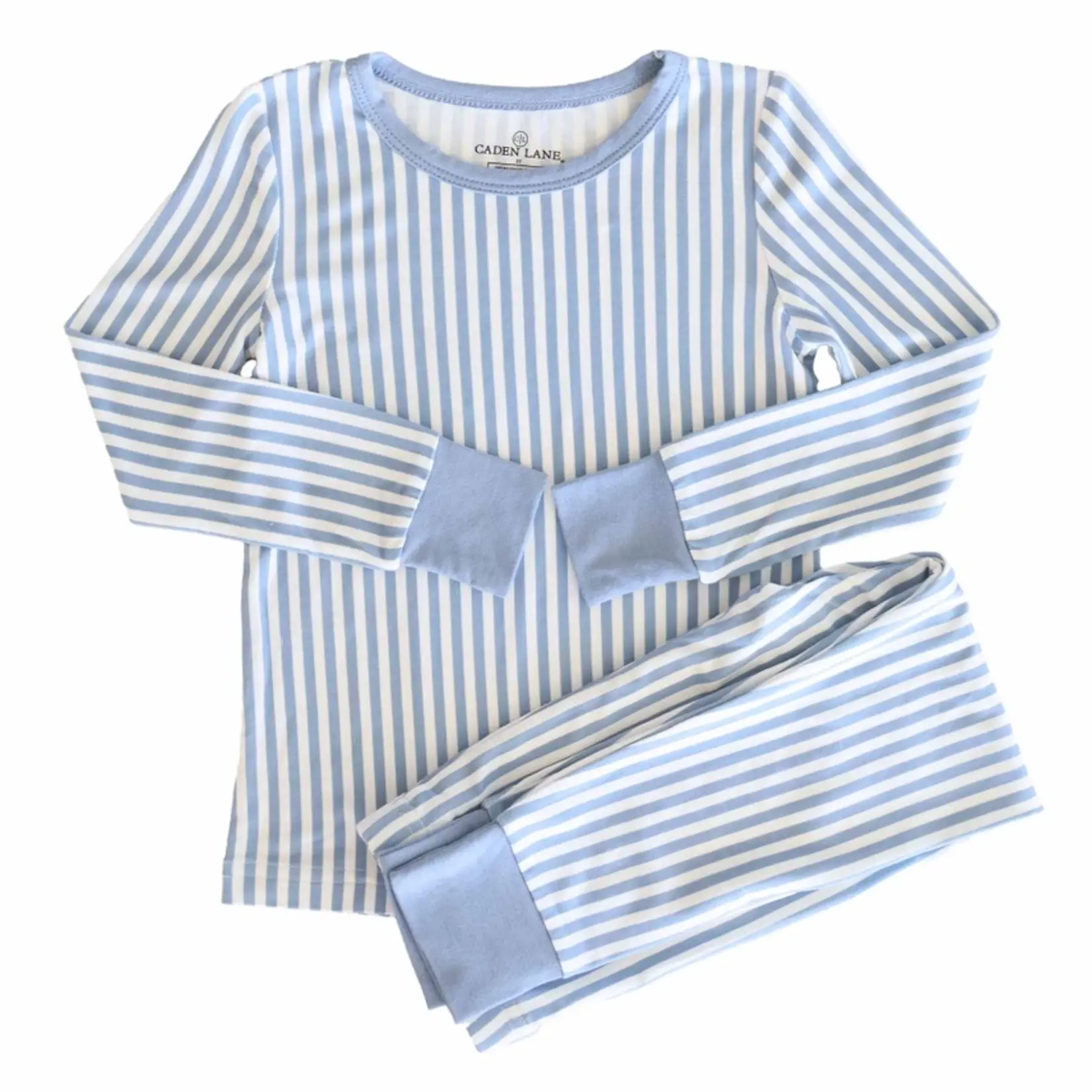 Caden Lane Snuggle Stripes PJ Set