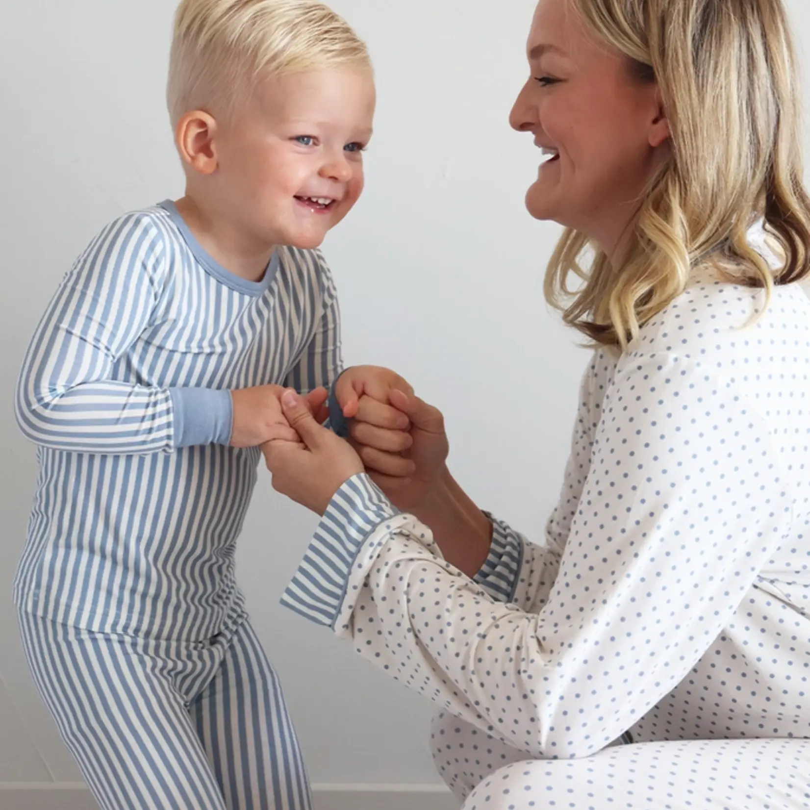 Caden Lane Snuggle Stripes PJ Set