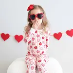 Caden Lane Sweet Like Candy Pink PJ Set