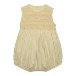 Babysen Maize Lemon Drop Smocked Bubble