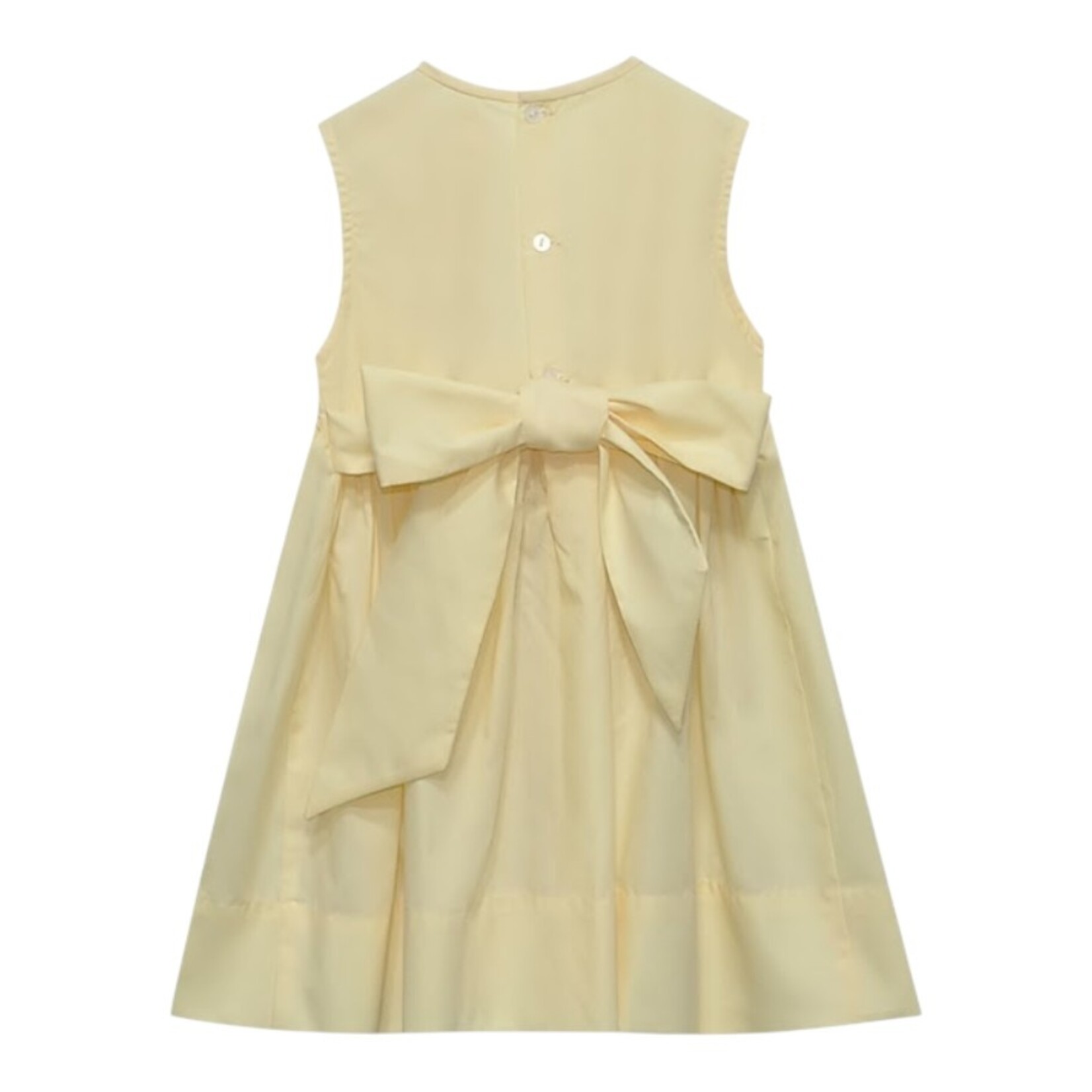 Babysen Maize Lemon Drop Smocked Dress