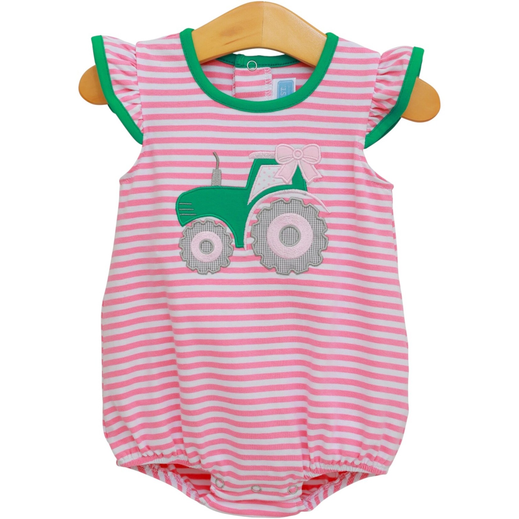 Trotter Street Kids Harvest Time Girl Tractor Bubble