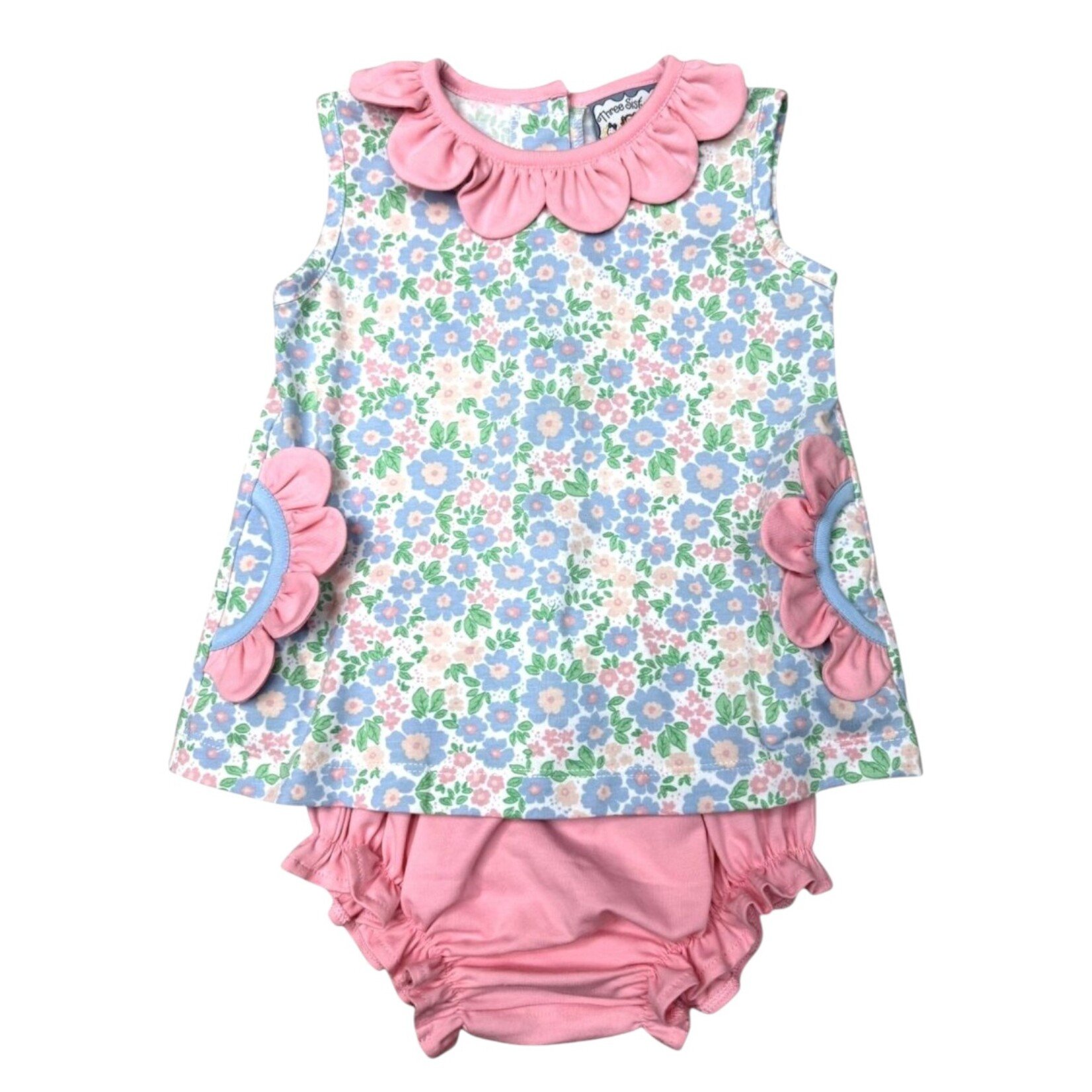 Three Sisters Happy Daisy Bloomer Set