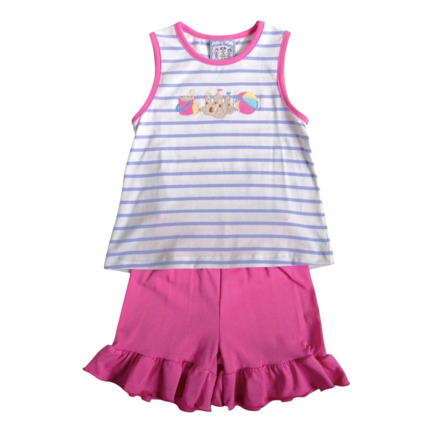 Three Sisters Beach Fun Girl Short Set