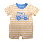Three Sisters Tractor Boy Romper