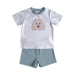 Three Sisters Doodle Boy Short Set