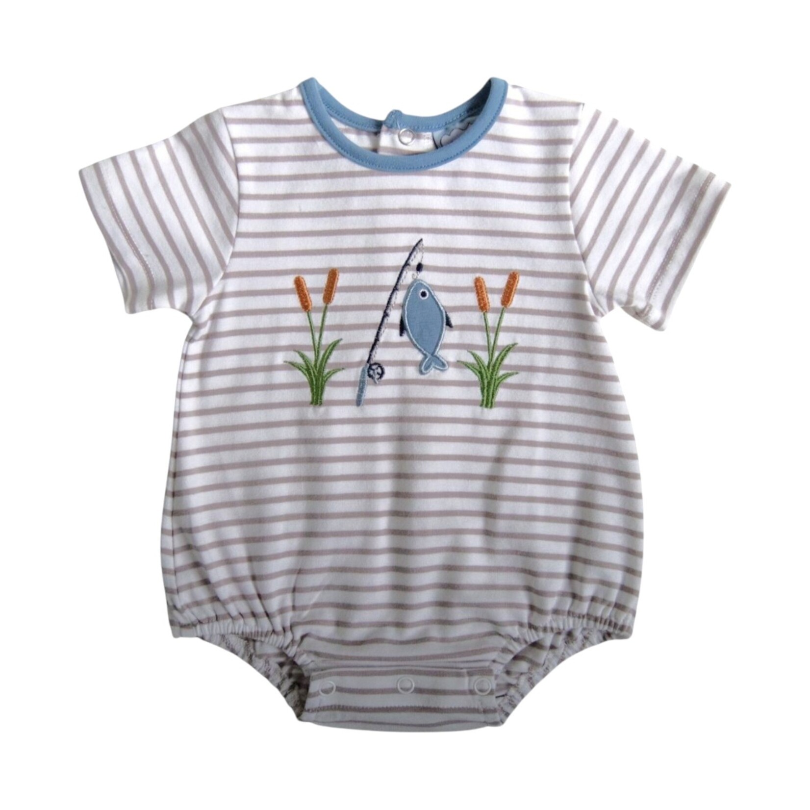 Three Sisters Catch of the Day Fishing Boy Bubble