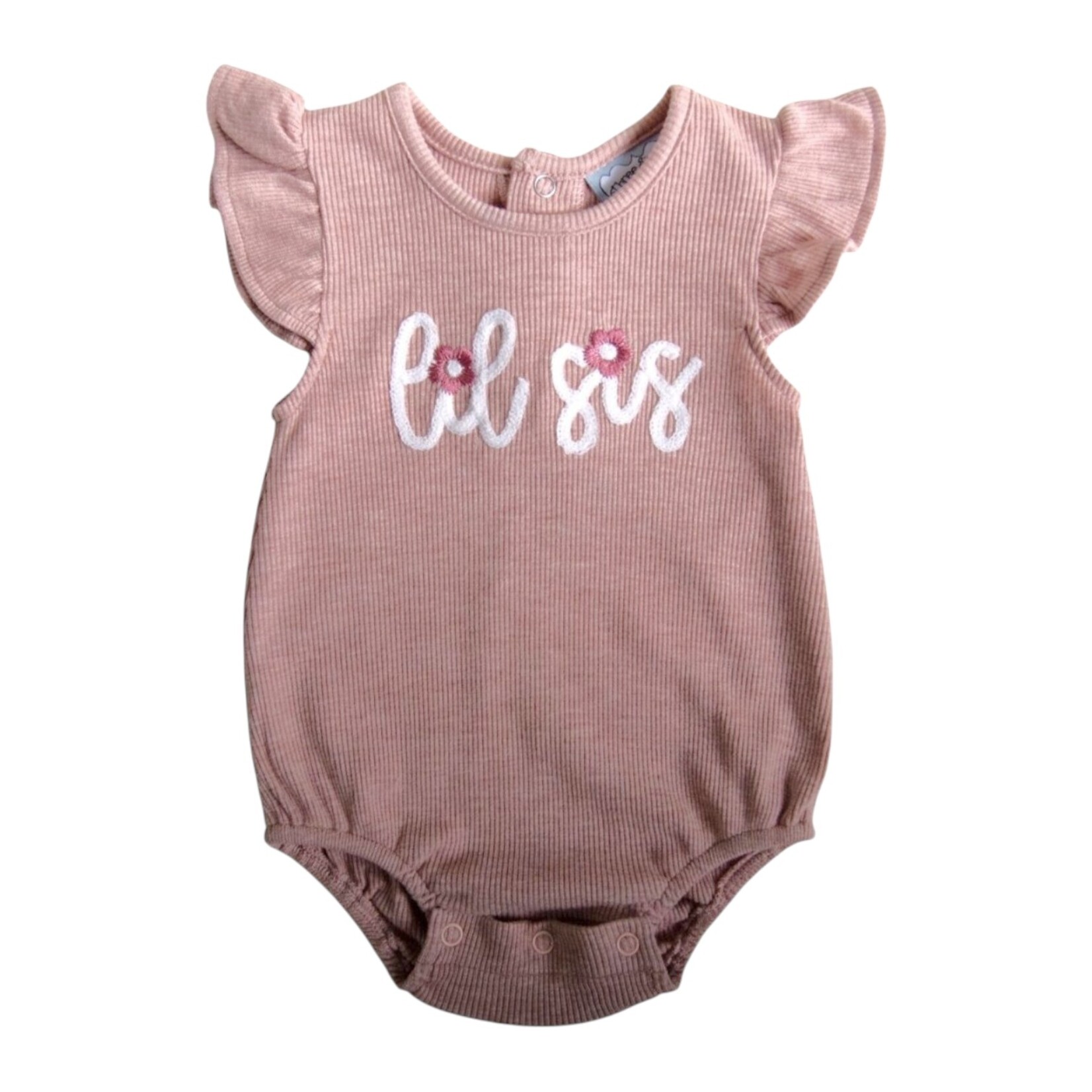 Three Sisters Lil Sis Newborn Bubble