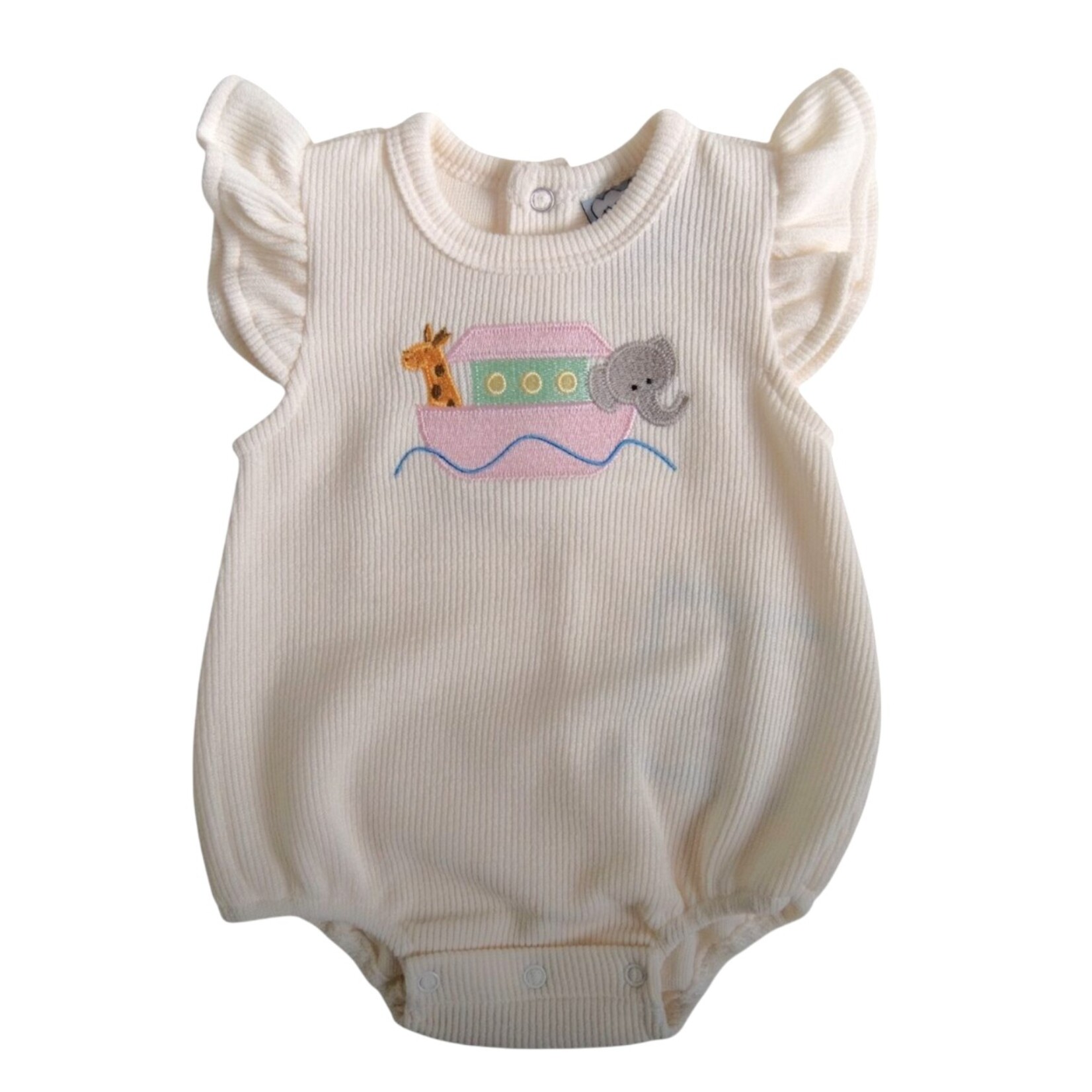 Three Sisters Noah's Ark Newborn Girl Bubble