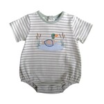 Three Sisters Duck Applique Boy Bubble