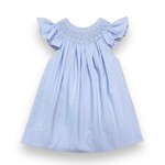 Sweet Dreams Blue Pearl Smocked Dress