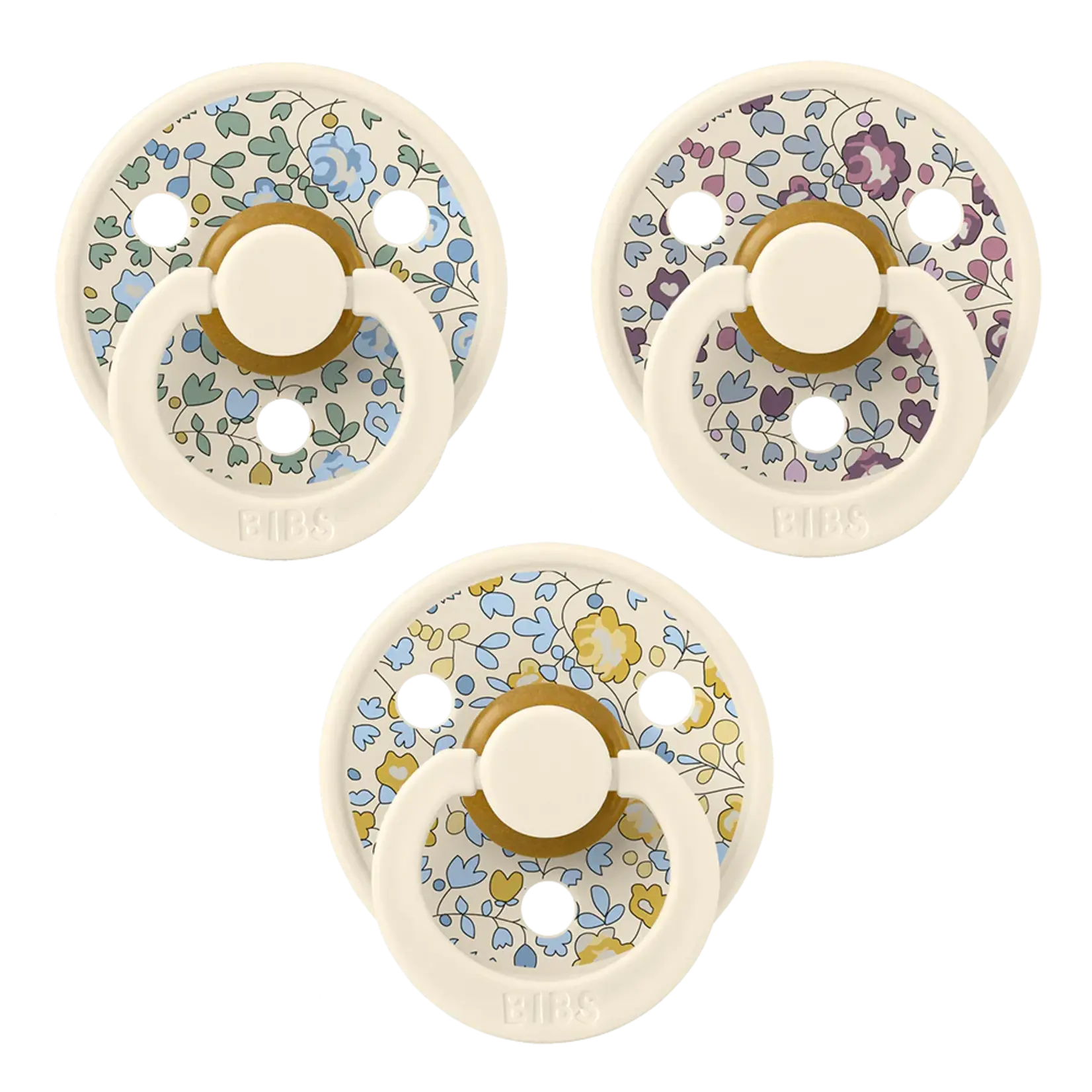 BIBS Try-It Liberty Eloise Paci 3PK - Ivory (Size 1)