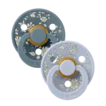 BIBS Liberty Colour Paci 2PK Capel Blue