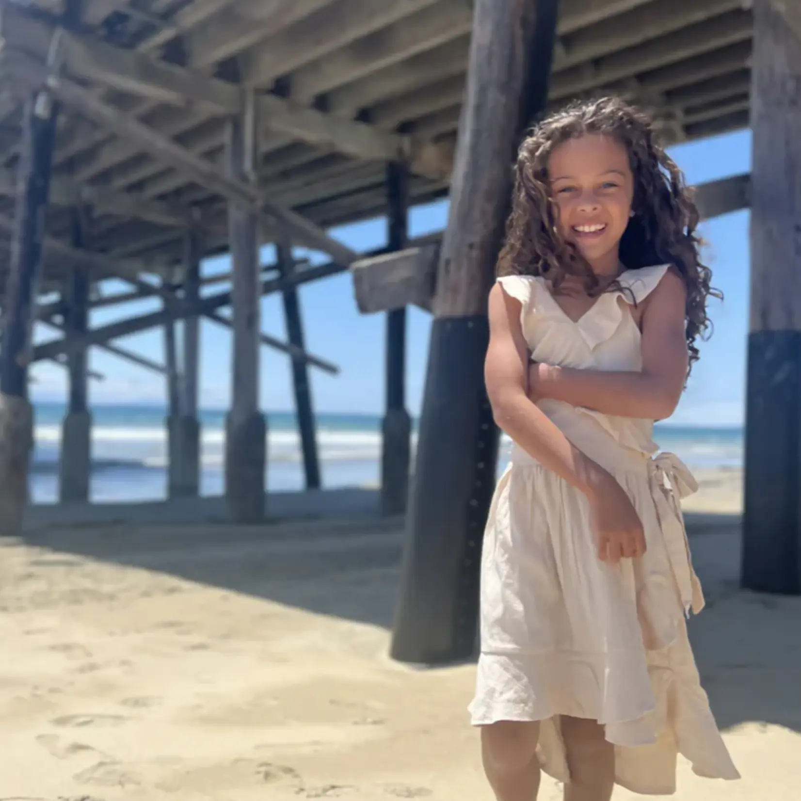 Vignette Cream Etta Dress