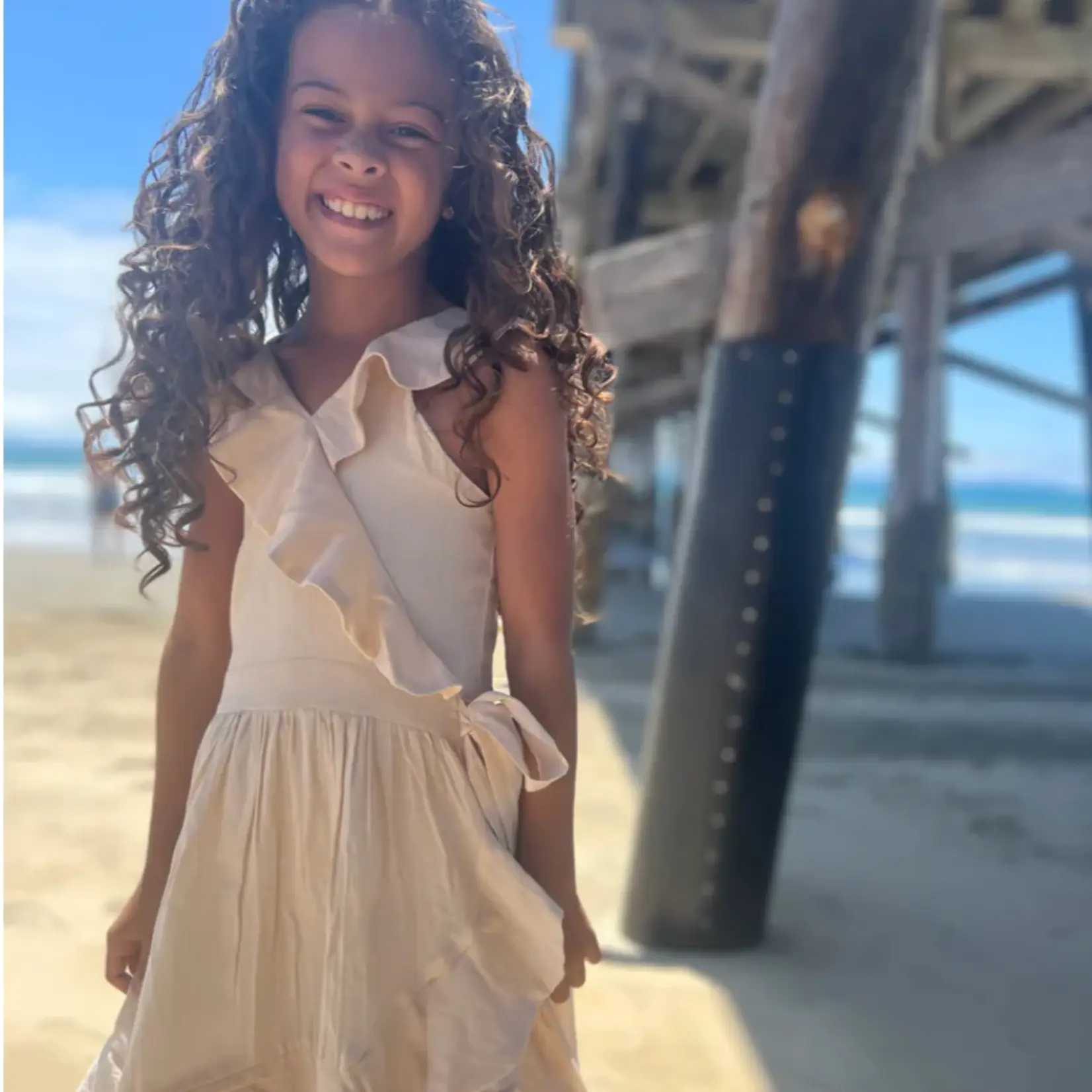 Vignette Cream Etta Dress