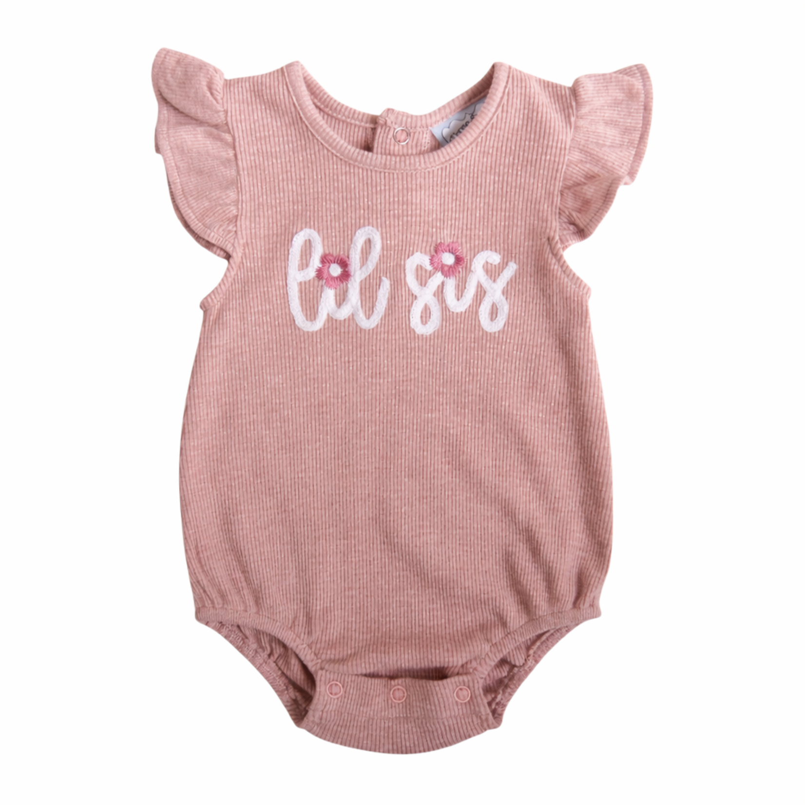 Three Sisters Lil Sis Newborn Bubble