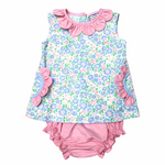 Three Sisters Happy Daisy Bloomer Set