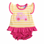 Three Sisters Tractor Bloomer Set