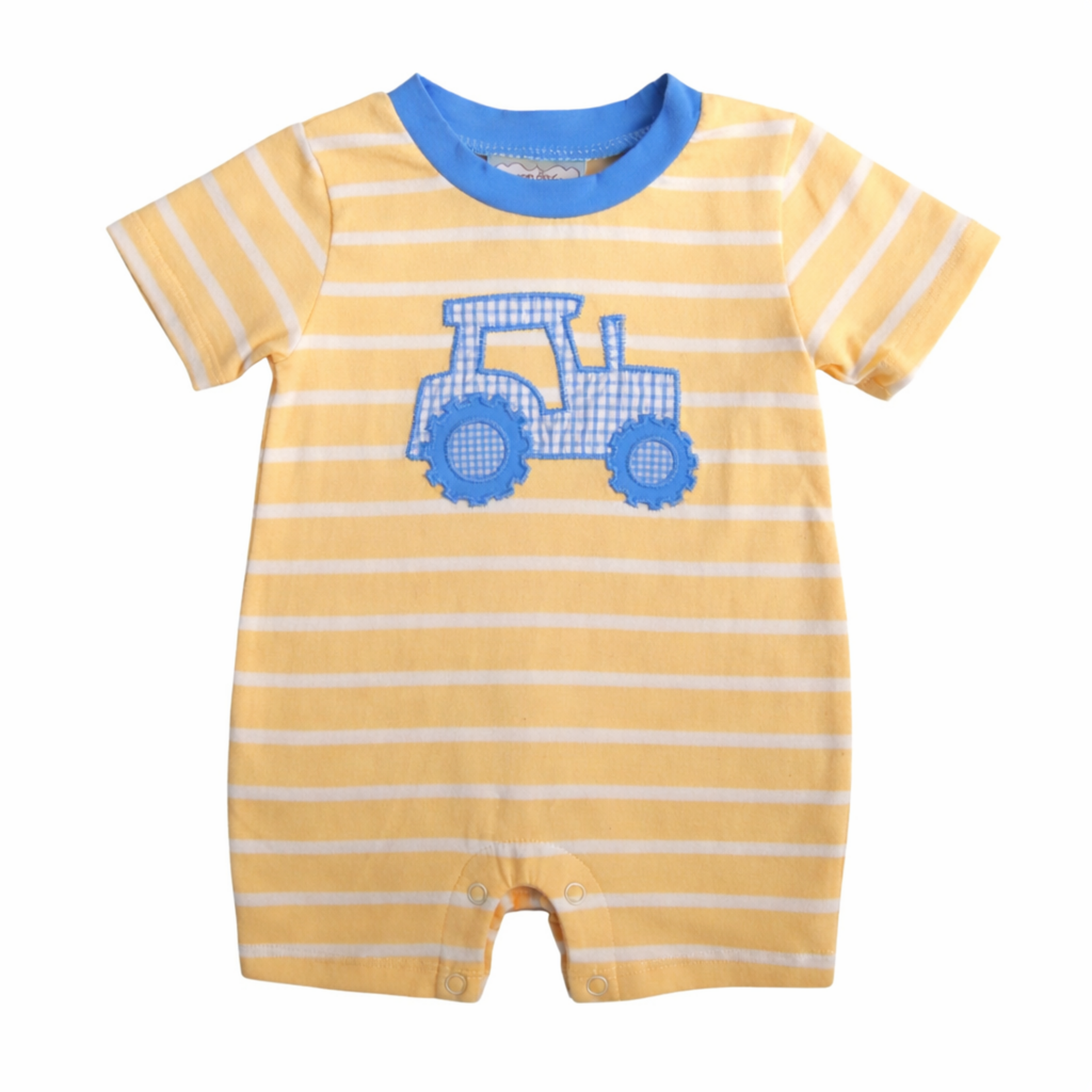 Three Sisters Tractor Boy Romper