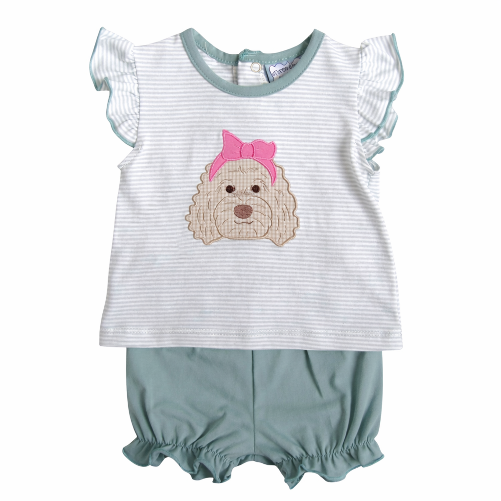 Three Sisters Doodle Girl Bloomer Set