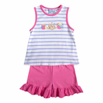 Three Sisters Beach Fun Girl Short Set