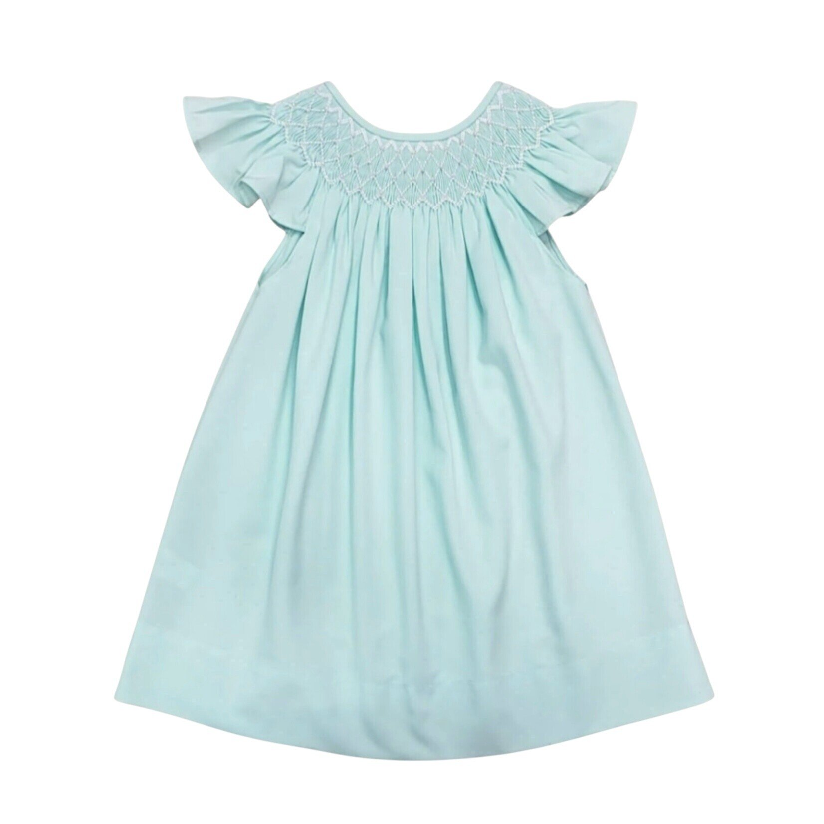 Sweet Dreams Pearl Mint Smocked Dress