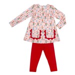 Ishtex Nutcracker Girl Legging Set