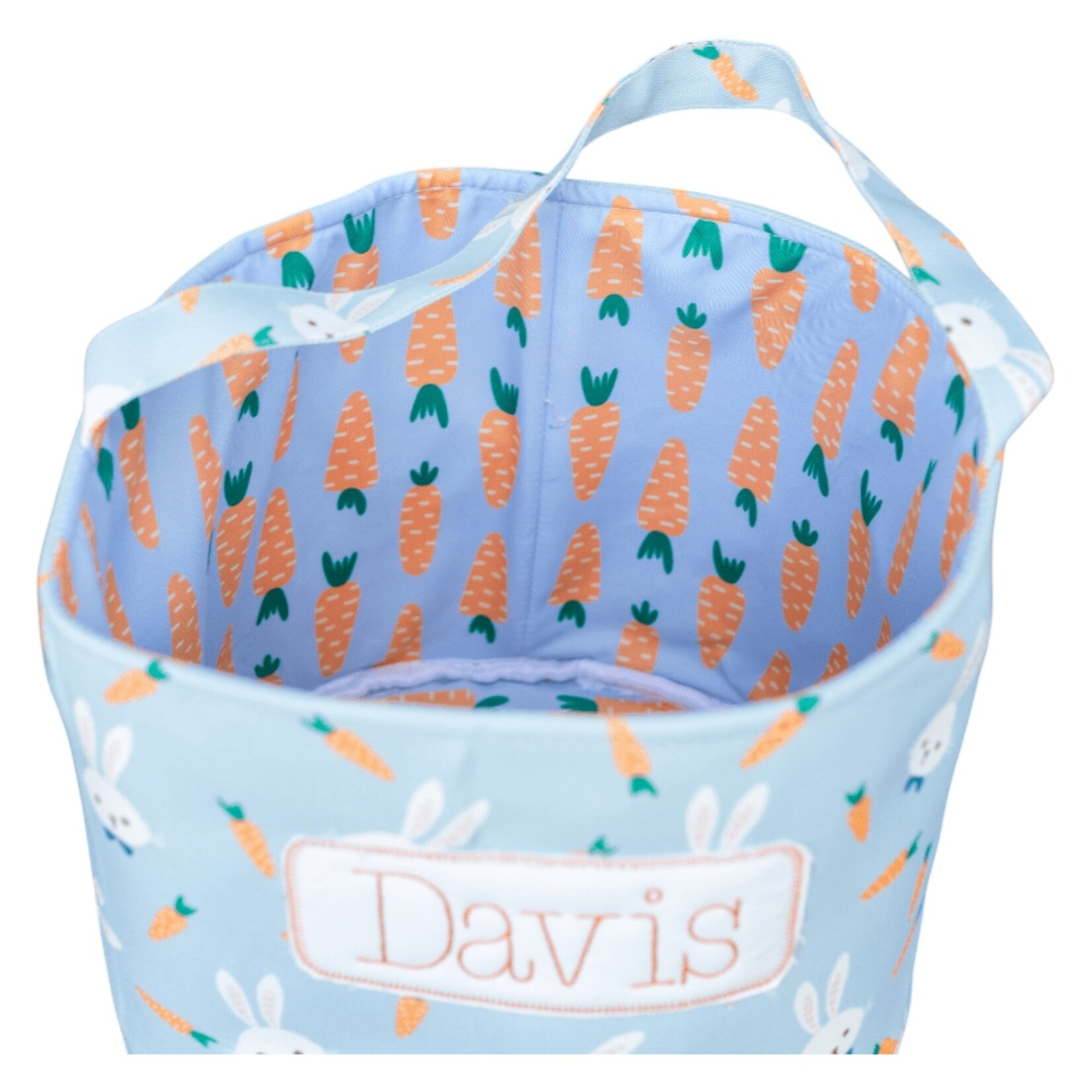 Blue Carrots Easter Basket