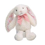Burton + Burton Cream Floral Plush Bunny
