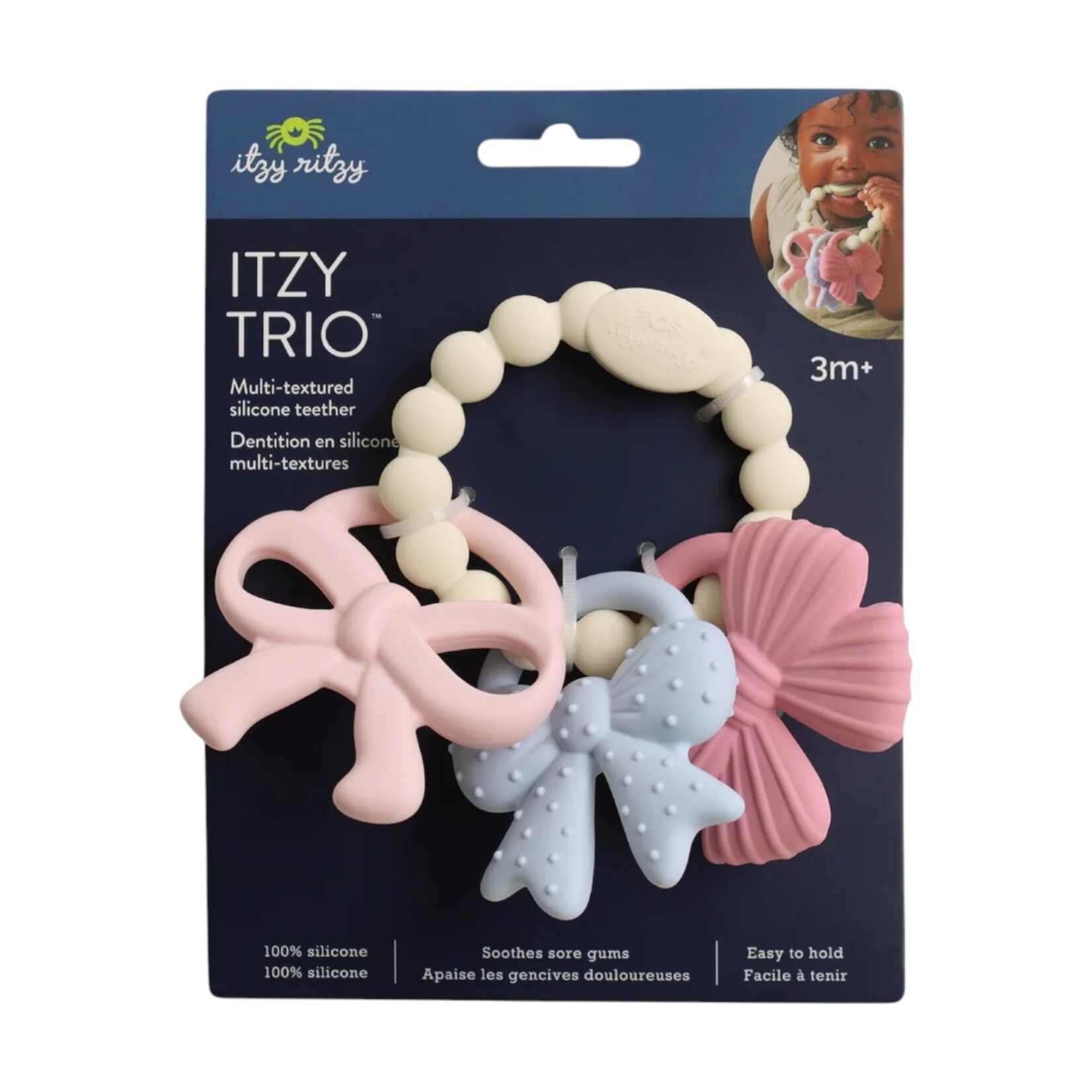 Itzy Ritzy Itzy Trio Bows Teether