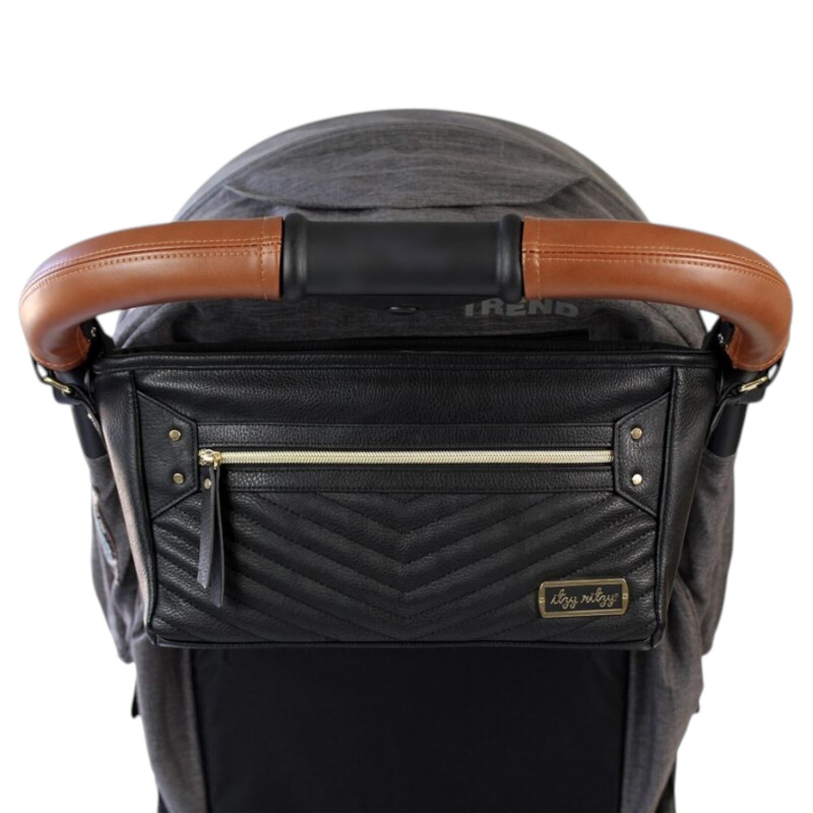 Itzy Ritzy Jetsetter Black Stroller Caddy
