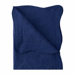 Monogram Quilt - Navy