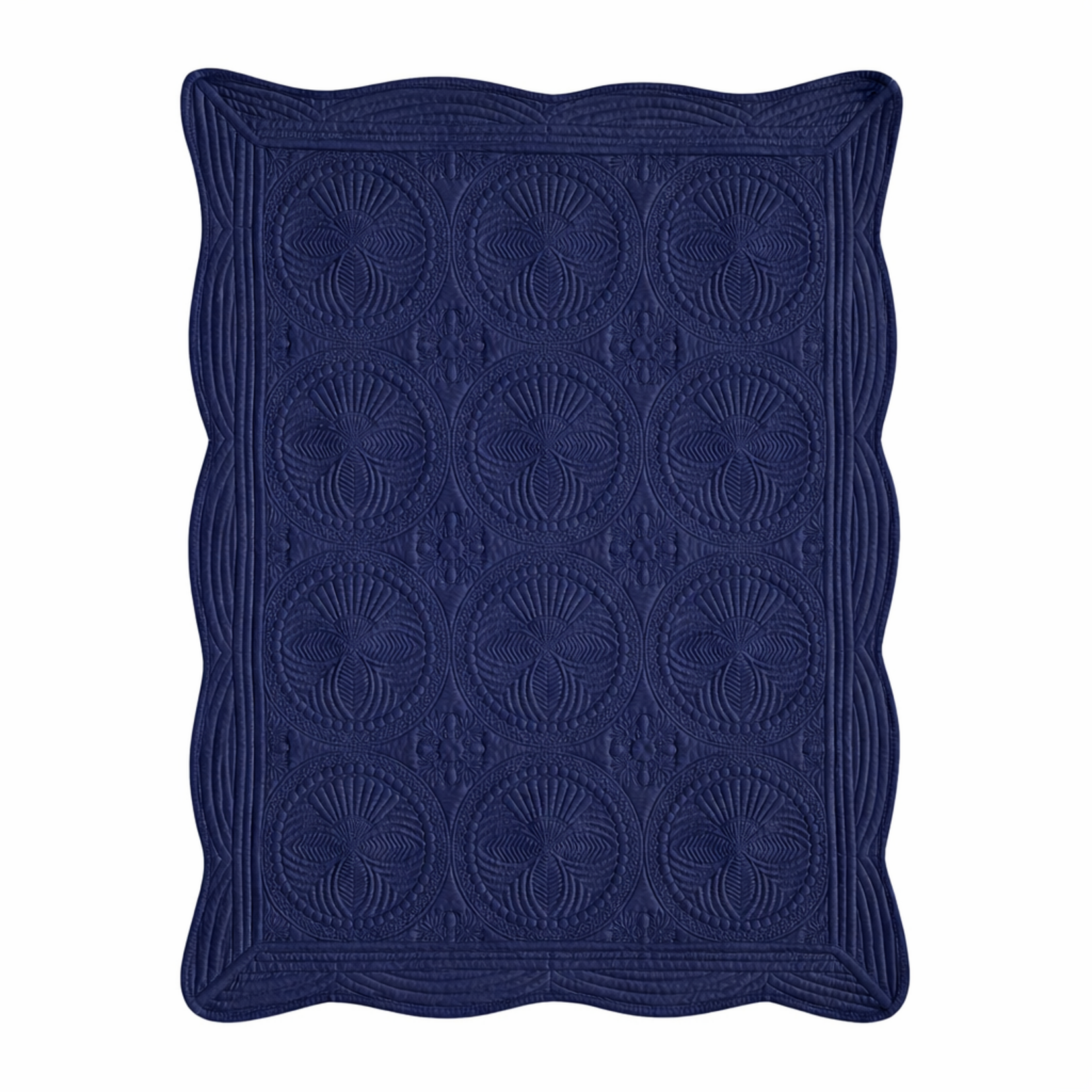 Monogram Quilt - Navy