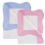Gingham Trim Heirloom Quilt