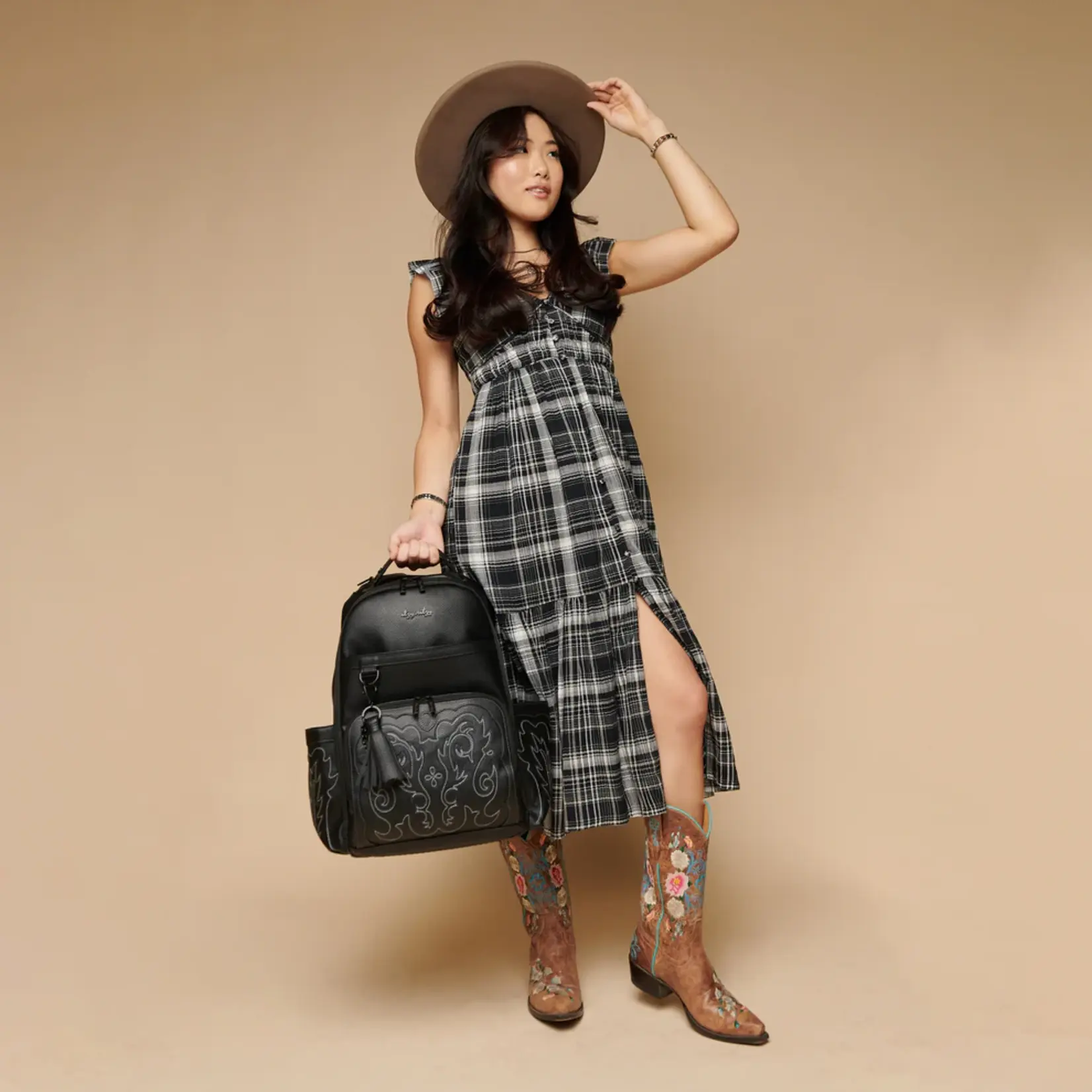 Itzy Ritzy Nash Outlaw Boss Plus Diaper Bag Backpack