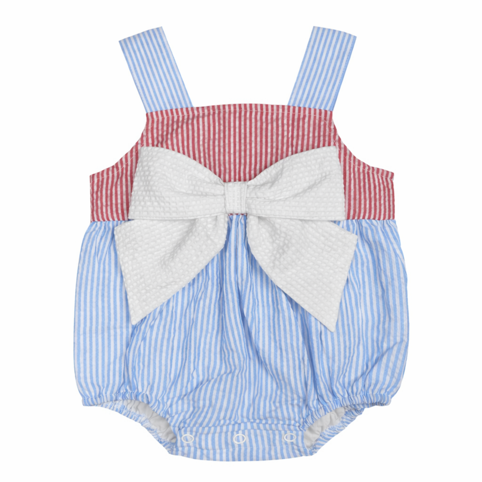 Three Sisters Colorblock Bow Bubble