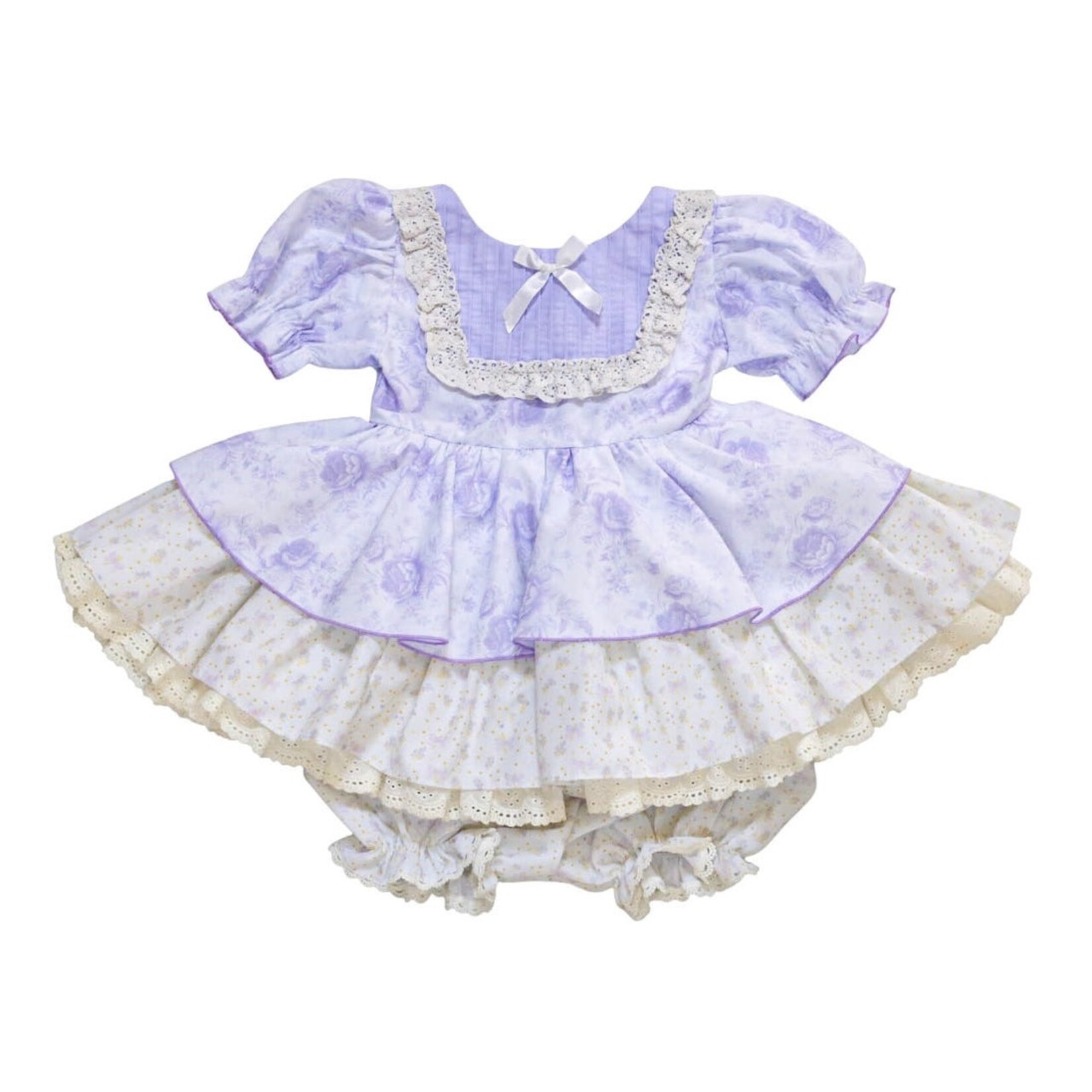Be Girl Clothing Lilac Floral Azalea Dress Set